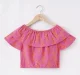 Girls Ikkat Printed Co-Ordinate Set