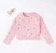 Girls Polka Printed Sweatshirt