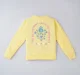 Girls Gathered Sleeves Sweatshirt