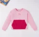 Girls Printed Sweatshirt With Pocket