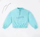 Girls Sweatshirt With A Chest Print