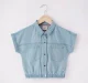 Girls Denim Top