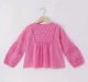Girls Full Sleeves Embroidered Top