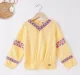 Girls Full Sleeves Embroidered Top