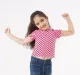 Girls Checkered T-Shirt