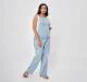 Maternity Sleeveless Dungaree Sets -Pack of 2-Light Blue