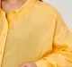 Maternity Solid Full Sleeves Shirts -Yellow