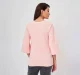 Maternity Flared Full Sleeves T-Shirt -Pink