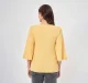Maternity Flared Full Sleeves T-Shirt -Mustard