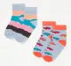 Pack Of 2 Unisex Bamboo Fibre Socks