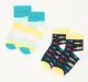 Pack Of 2 Unisex Bamboo Fibre Socks