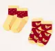 Pack Of 2 Unisex Bamboo Fibre Socks