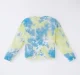 Unisex Tie Dye Embossed Sweatshirt
