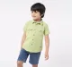 Boys Half Sleeves Striped Shirt