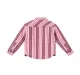 Boys Striped Printed Shirt