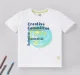 Boys Crew Neck Printed Tee