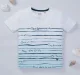 Boys Ombre Tee With Placement Print