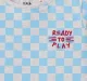 Boys Check Printed Tee