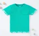 Boys Solid Front Pocket Tee