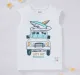 Boys Beach Van Print Vest Tee