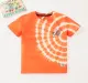 Boys Tie Dye Tee With Print