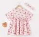 Girls Drop Shoulder Butterfly Dress