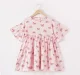 Girls Drop Shoulder Butterfly Dress