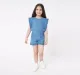 Girls Solid Jumpsuit