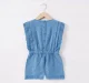 Girls Solid Jumpsuit