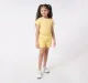 Girls Crop Top And Shorts Set