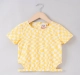 Girls Crop Top And Shorts Set