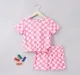 Girls Crop Top And Shorts Set