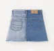 Girls Cut And Sew Denim Skirt
