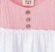 Girls Cut And Sew Strappy Top