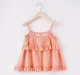 Girls Floral Tier Top