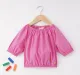 Girls Balloon Crop Top