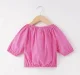 Girls Balloon Crop Top