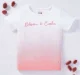 Girls Text Print Ombre Tee