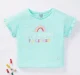 Girls Rainbow Printed Tee
