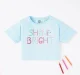 Girls Text Printed Tee