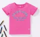Girls Text Printed Tee