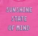 Girls Text Printed Tee