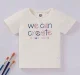 Girls Text Printed Tee