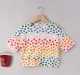 Girls Knotted Printed Tee