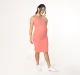 Maternity Bodycon Sleeveless Dress -Pink
