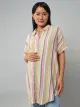 Maternity V-Neck Slim Shirt