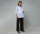 Maternity V-Neck Slim Shirt
