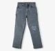 Boys Distress Denim Jeans - Mid Blue