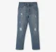 Boys 100% Cotton Jeans - Light Blue