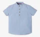 Boys 100% Cotton Shirt - Light Blue